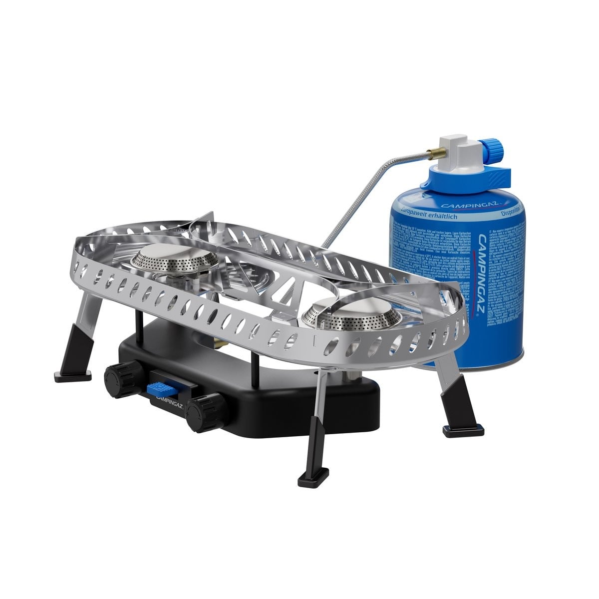 Εστία Αερίου Campingaz Camp & Trek Connect Twin Piezo 15cm | www.lightgear.gr