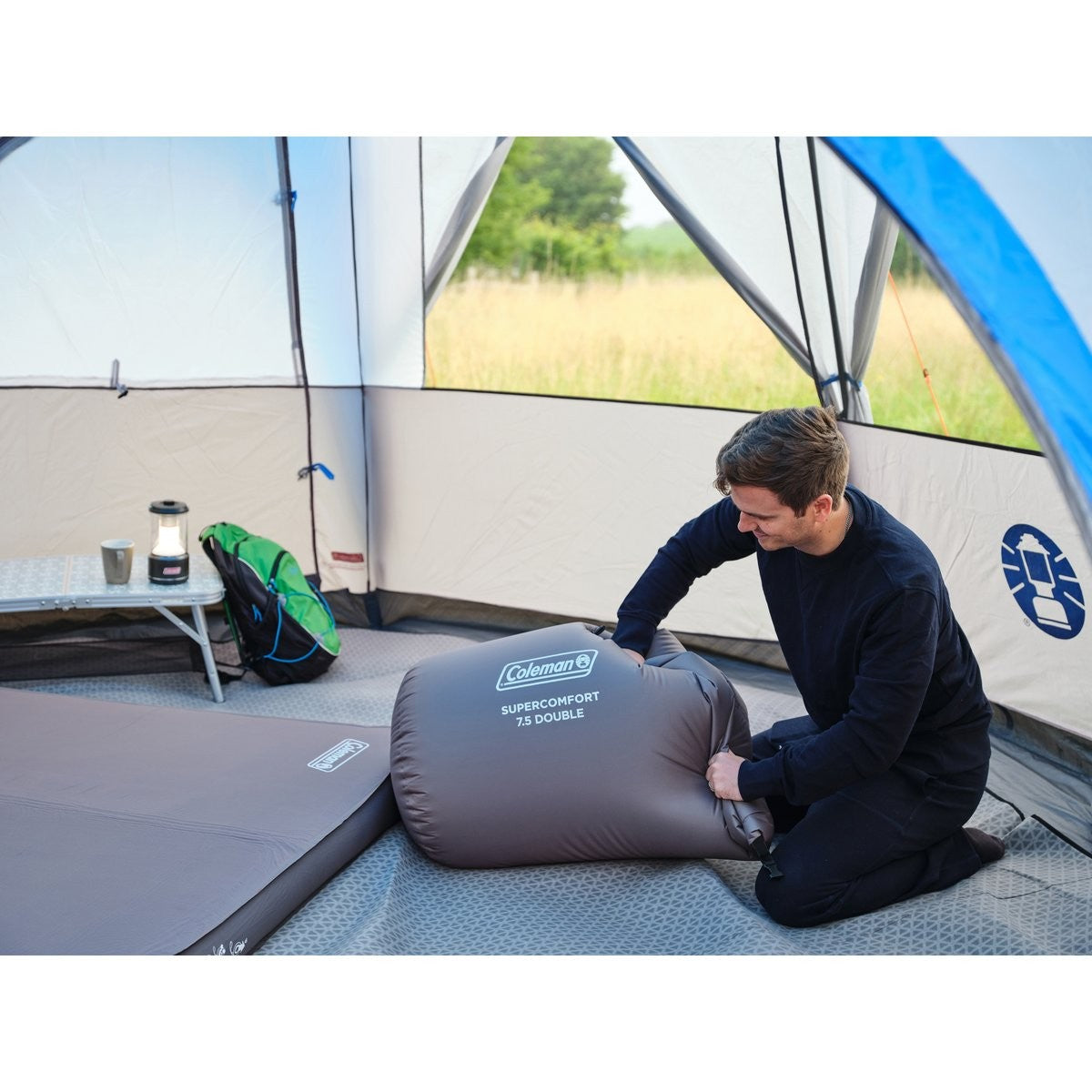 Φουσκωτό Στρώμα Camping Coleman Airbed Supercomfort Διπλό 200x128x7,5cm | www.lightgear.gr