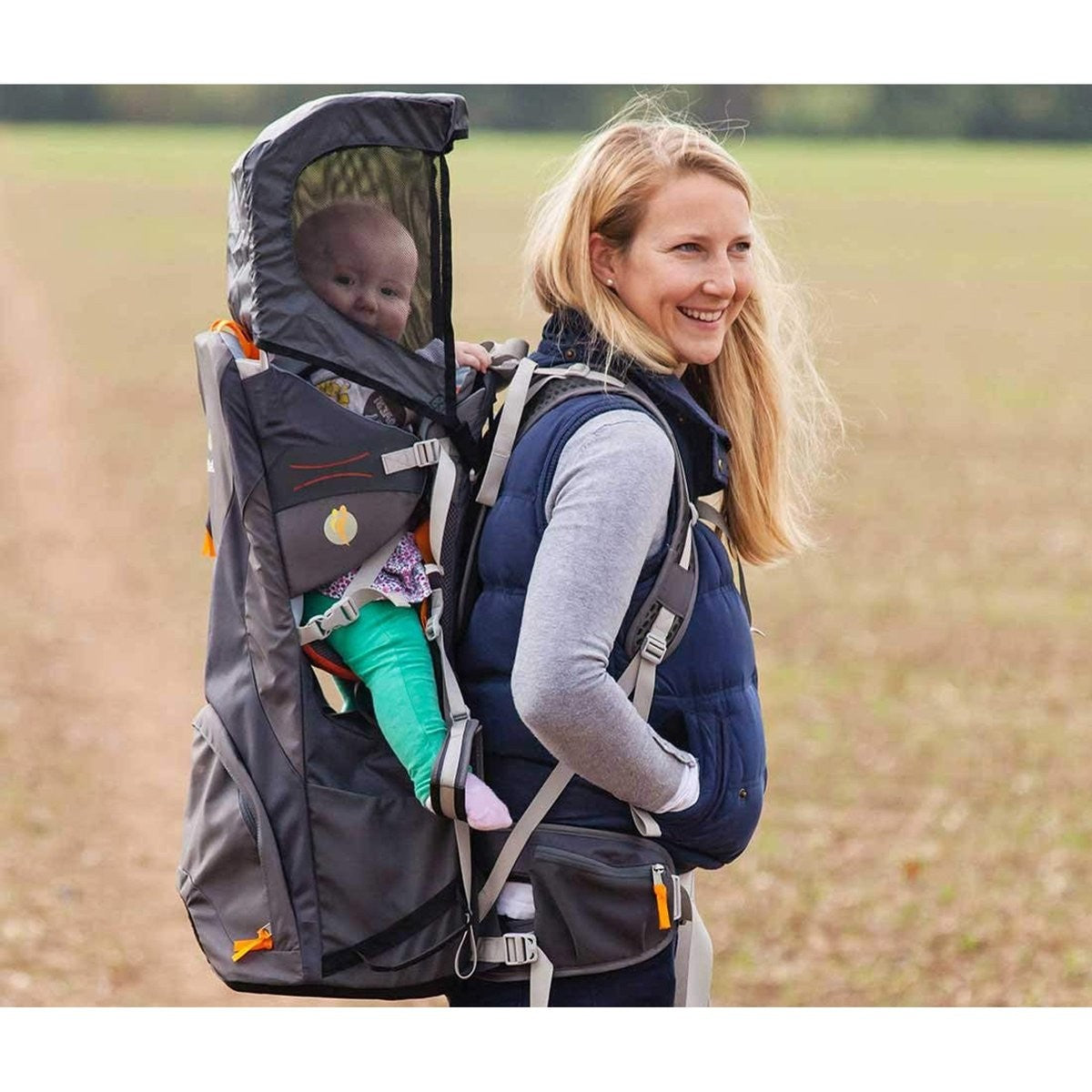 Σακίδιο Μάρσιππος LittleLife Cross Country S4 Γκρι | www.lightgear.gr