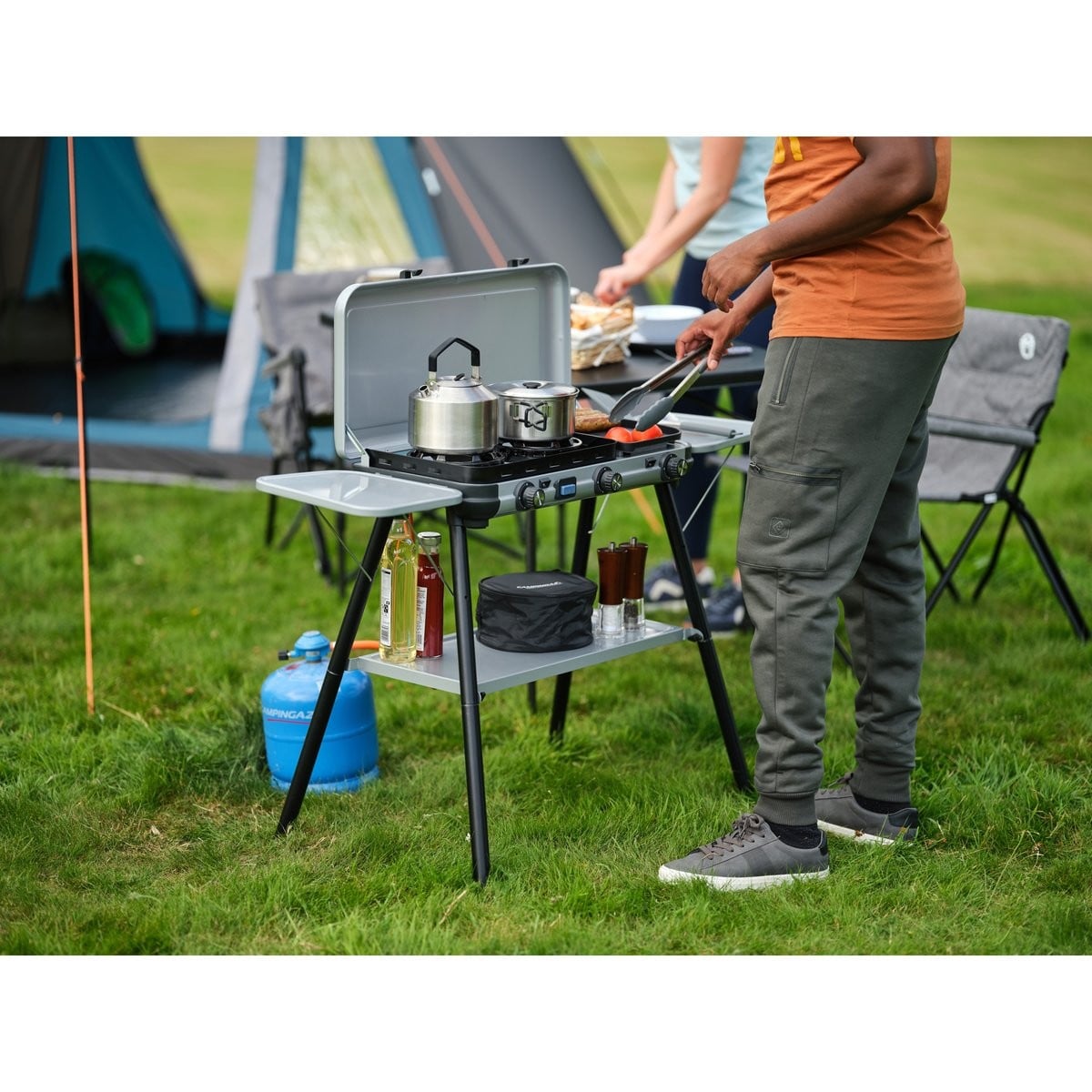 Διπλή Εστία Αερίου Campingaz Multi Cook Plus 20cm | www.lightgear.gr