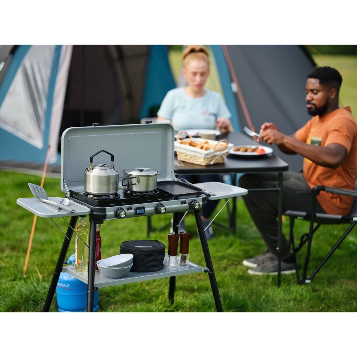 Διπλή Εστία Αερίου Campingaz Multi Cook Plus 20cm | www.lightgear.gr