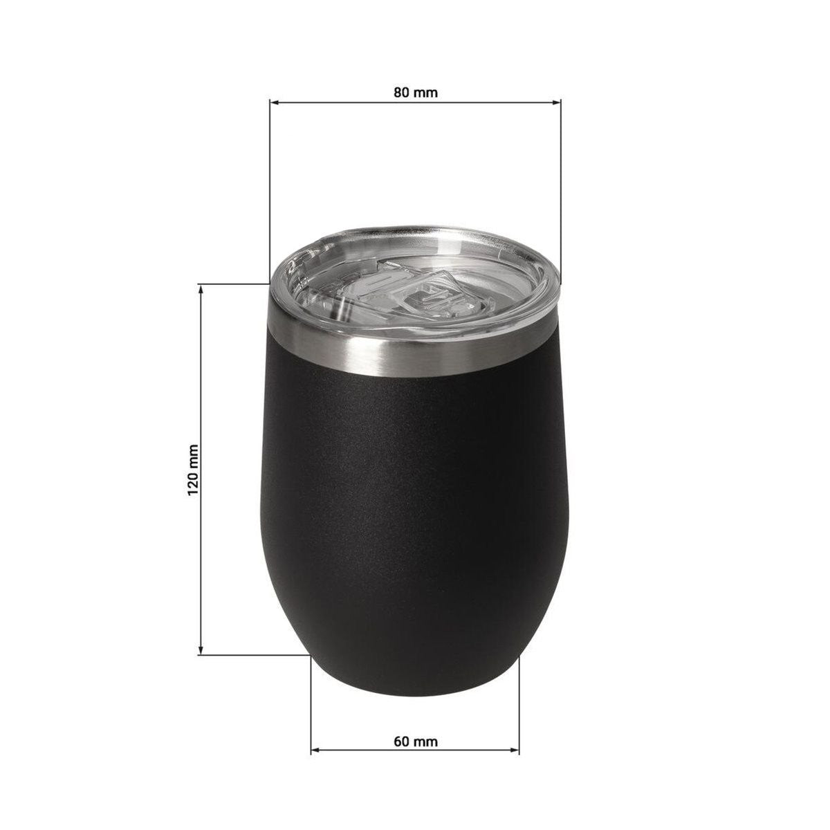 Ανοξείδωτη Κούπα Θερμός Origin Outdoors Summer Μαύρο 0,35lt | www.lightgear.gr