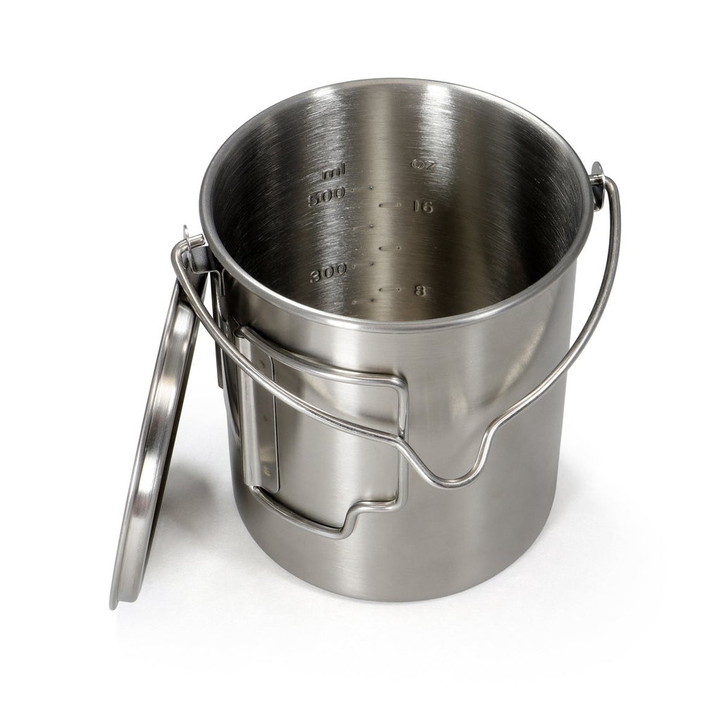 Ανοξείδωτη Κατσαρόλα Origin Outdoors Camping Pot 2 in 1 1,35lt | www.lightgear.gr