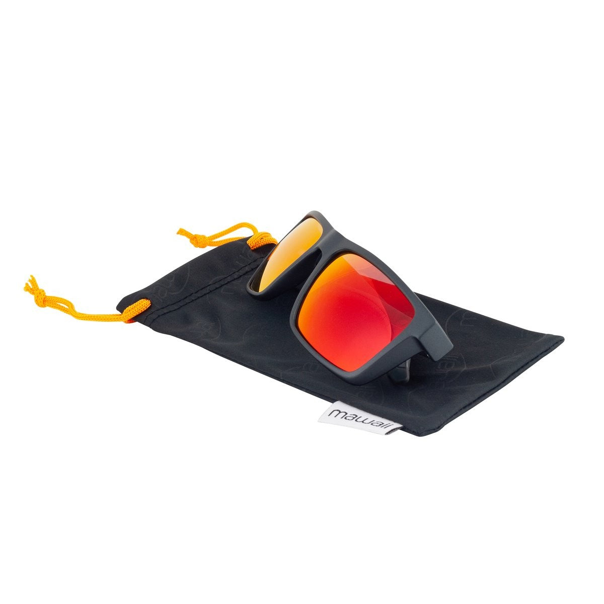 Γυαλιά Ηλίου Mawaii Sportstyle Mayhem Mat Black-Red 14cm | www.lightgear.gr