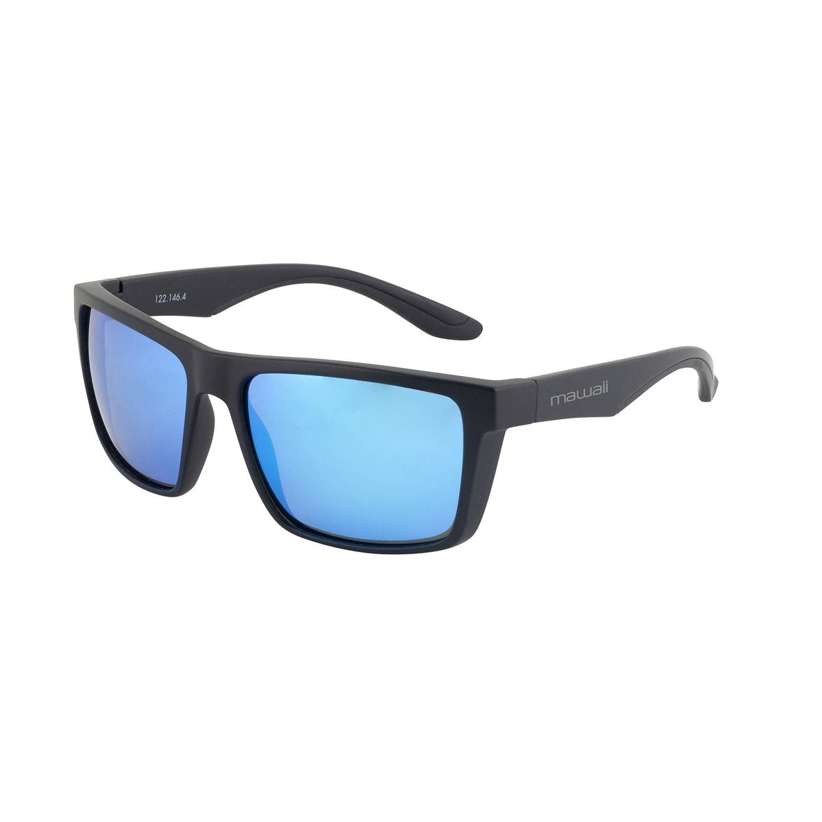 Γυαλιά Ηλίου Mawaii Sportstyle Mayhem Mat Black-Blue 14cm | www.lightgear.gr