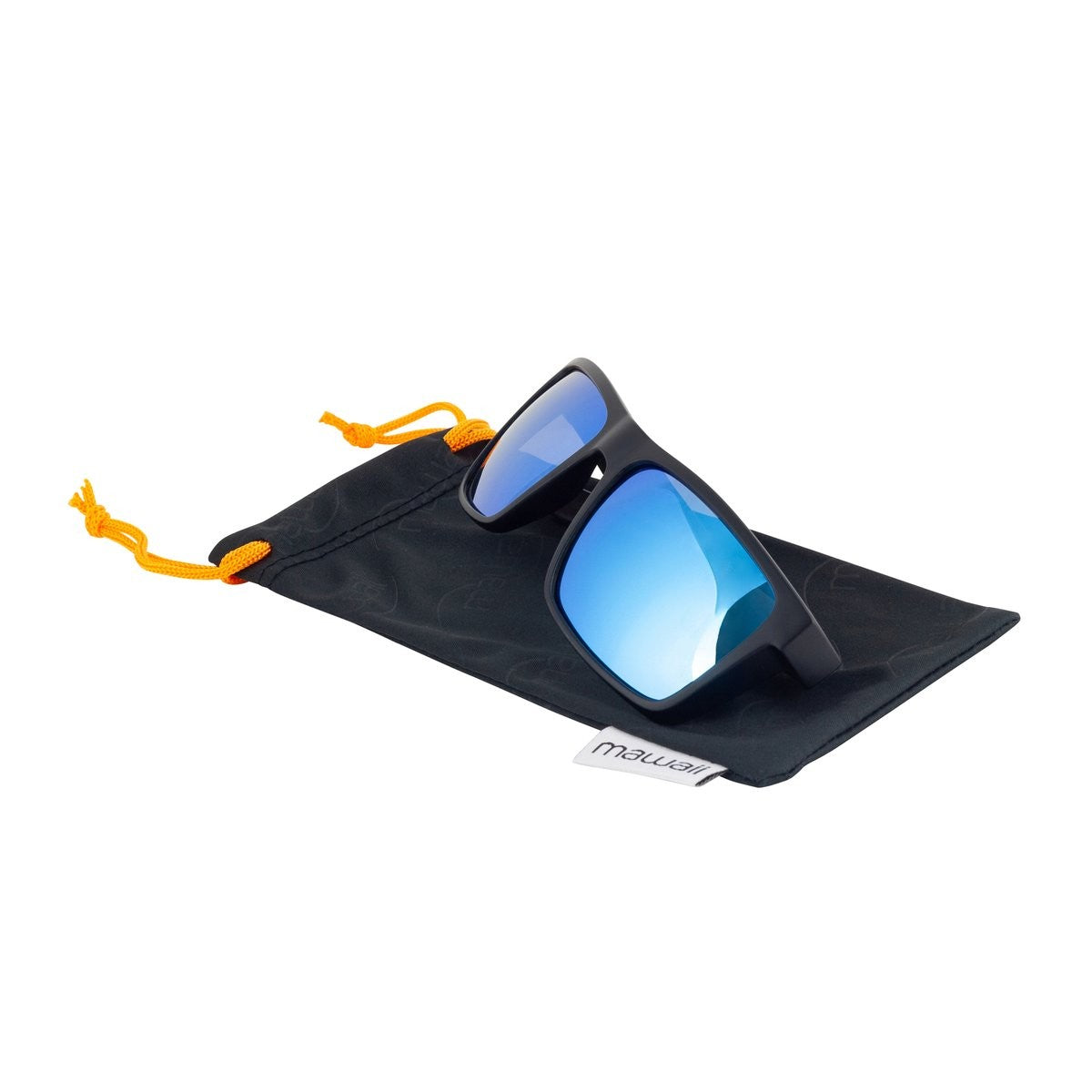 Γυαλιά Ηλίου Mawaii Sportstyle Mayhem Mat Black-Blue 14cm | www.lightgear.gr
