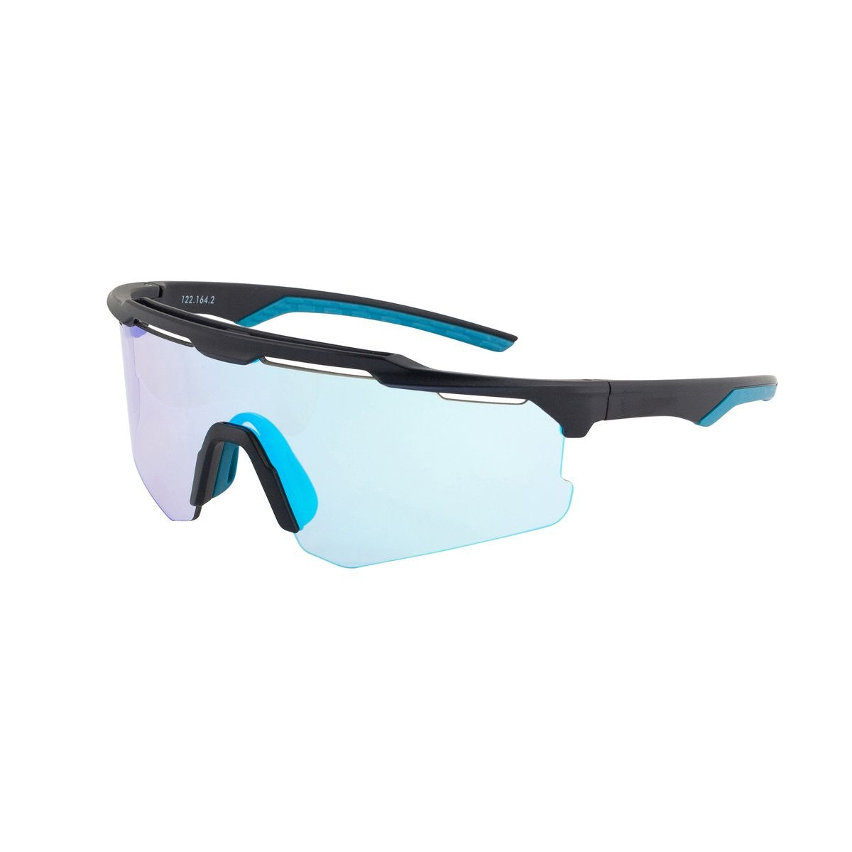 Γυαλιά Ηλίου Mawaii Sportstyle Lazer Mat Black-Blue 14cm | www.lightgear.gr
