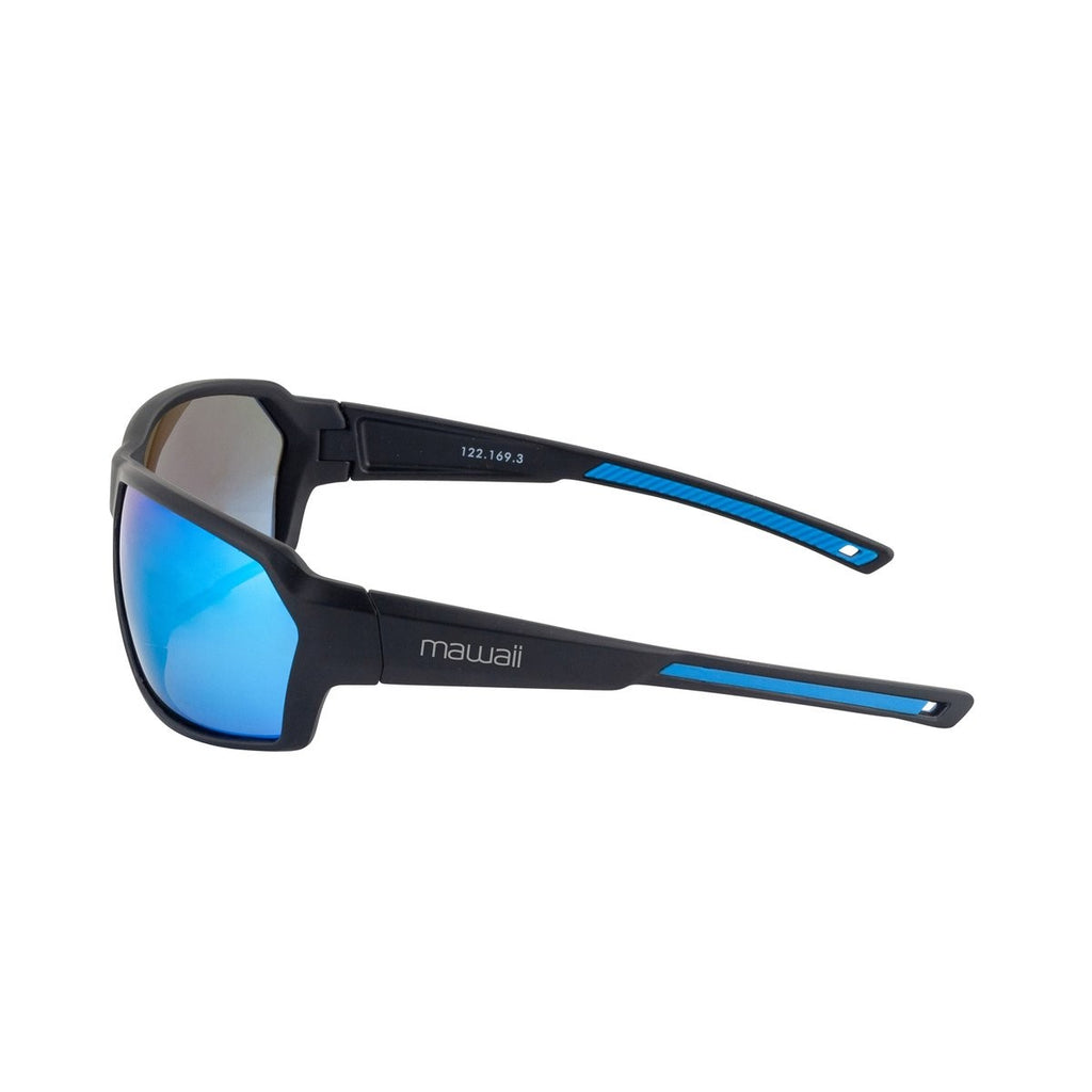 Γυαλιά Ηλίου Mawaii Sportstyle Grip Mat Black-Blue 14cm | www.lightgear.gr
