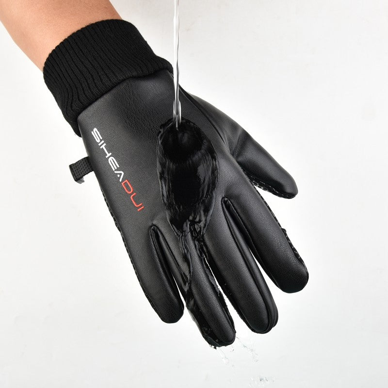 Ανδρικά Γάντια Hurtel Insulated Anti-Slip Telephone Black 14x28x5cm | www.lightgear.gr