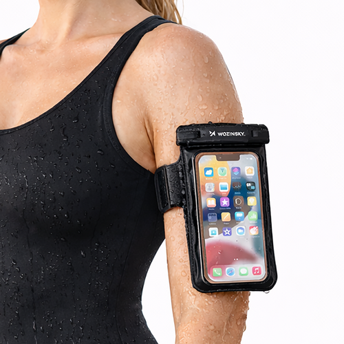Αδιάβροχη Θήκη Wozinsky WWE-01 Με PVC Armband Μαύρο | www.lightgear.gr