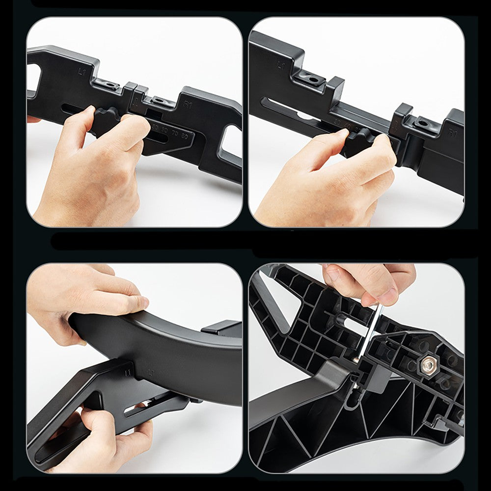 Βάση Ποδηλάτου Wozinsky WSR-02 Black ABS 18x55,5x8cm | www.lightgear.gr
