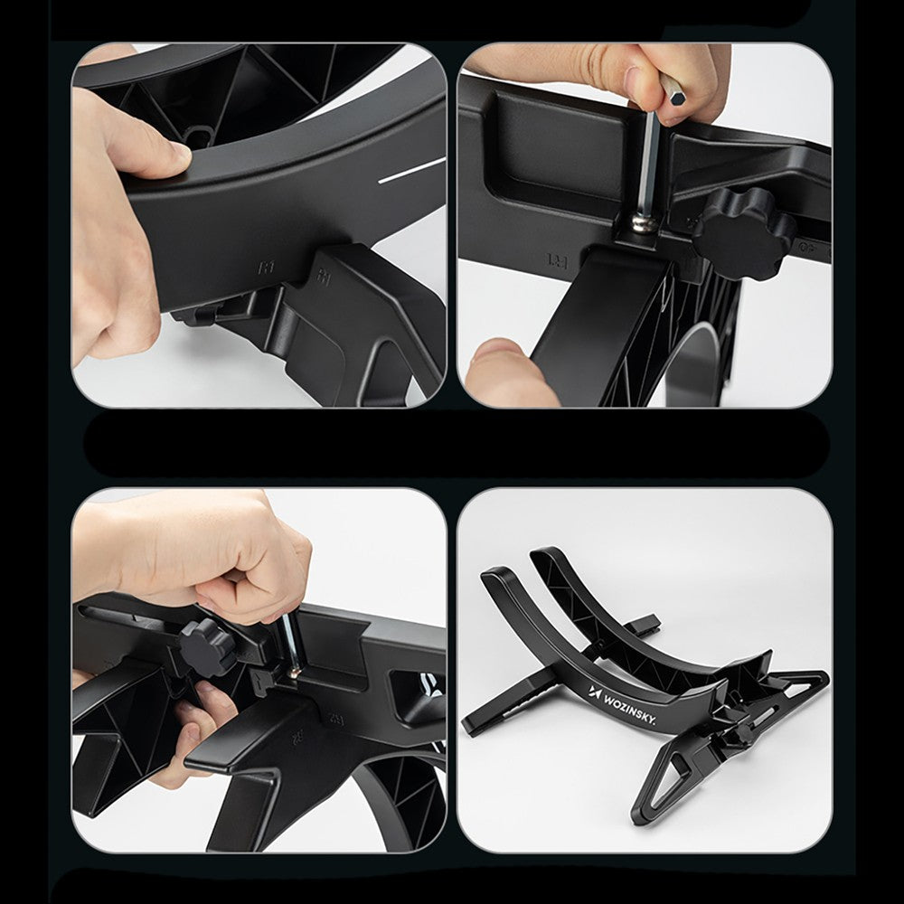 Βάση Ποδηλάτου Wozinsky WSR-02 Black ABS 18x55,5x8cm | www.lightgear.gr