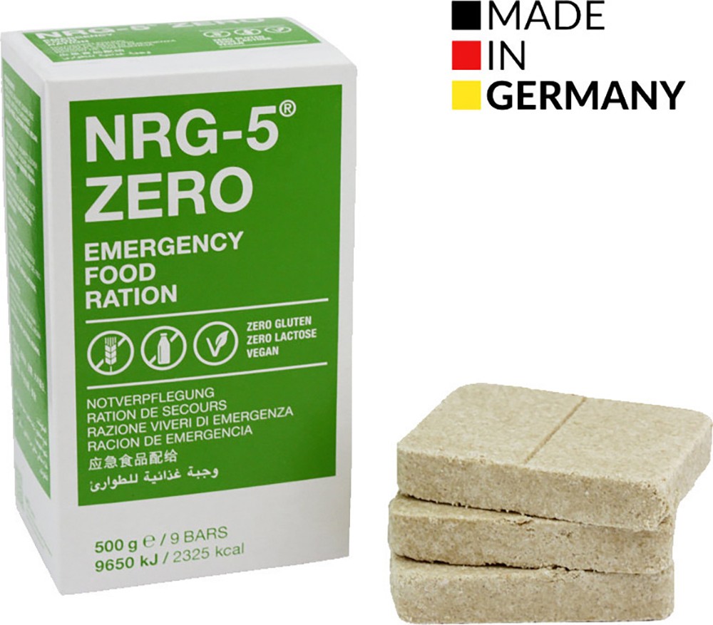 Φαγητό Επιβίωσης Emergency Food Trek'n Eat NRG-5 ZERO (9 μπάρες) | www.lightgear.gr