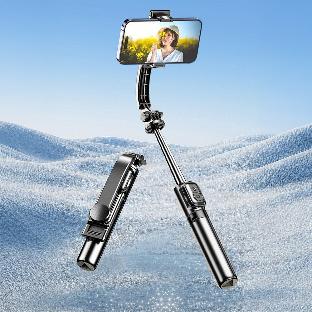 Selfie Stick Dudao F18S 4-in-1 Foldable Tripod Με Τηλεχειριστήριο Μαύρο 6,5x20x4cm | www.lightgear.gr