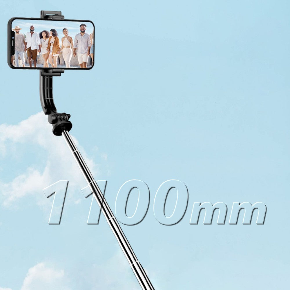 Selfie Stick Dudao F18S 4-in-1 Foldable Tripod Με Τηλεχειριστήριο Μαύρο 6,5x20x4cm | www.lightgear.gr
