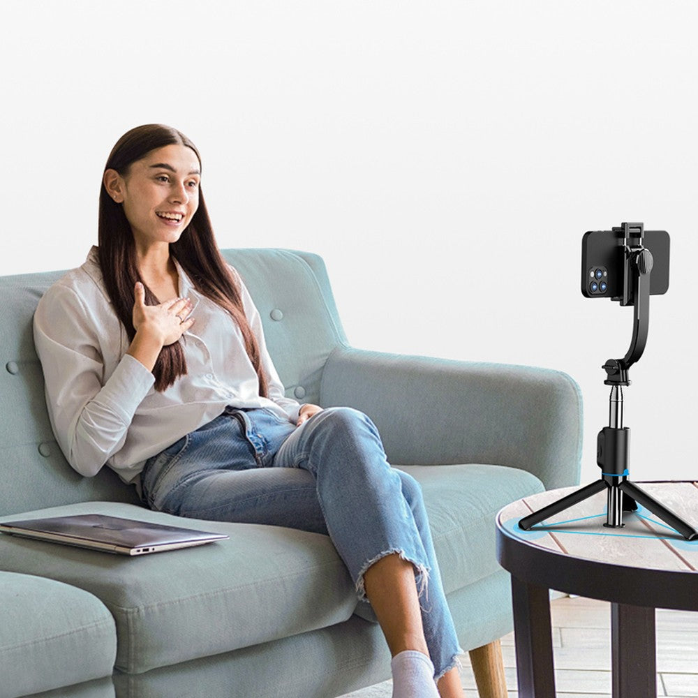 Selfie Stick Dudao F18S 4-in-1 Foldable Tripod Με Τηλεχειριστήριο Μαύρο 6,5x20x4cm | www.lightgear.gr