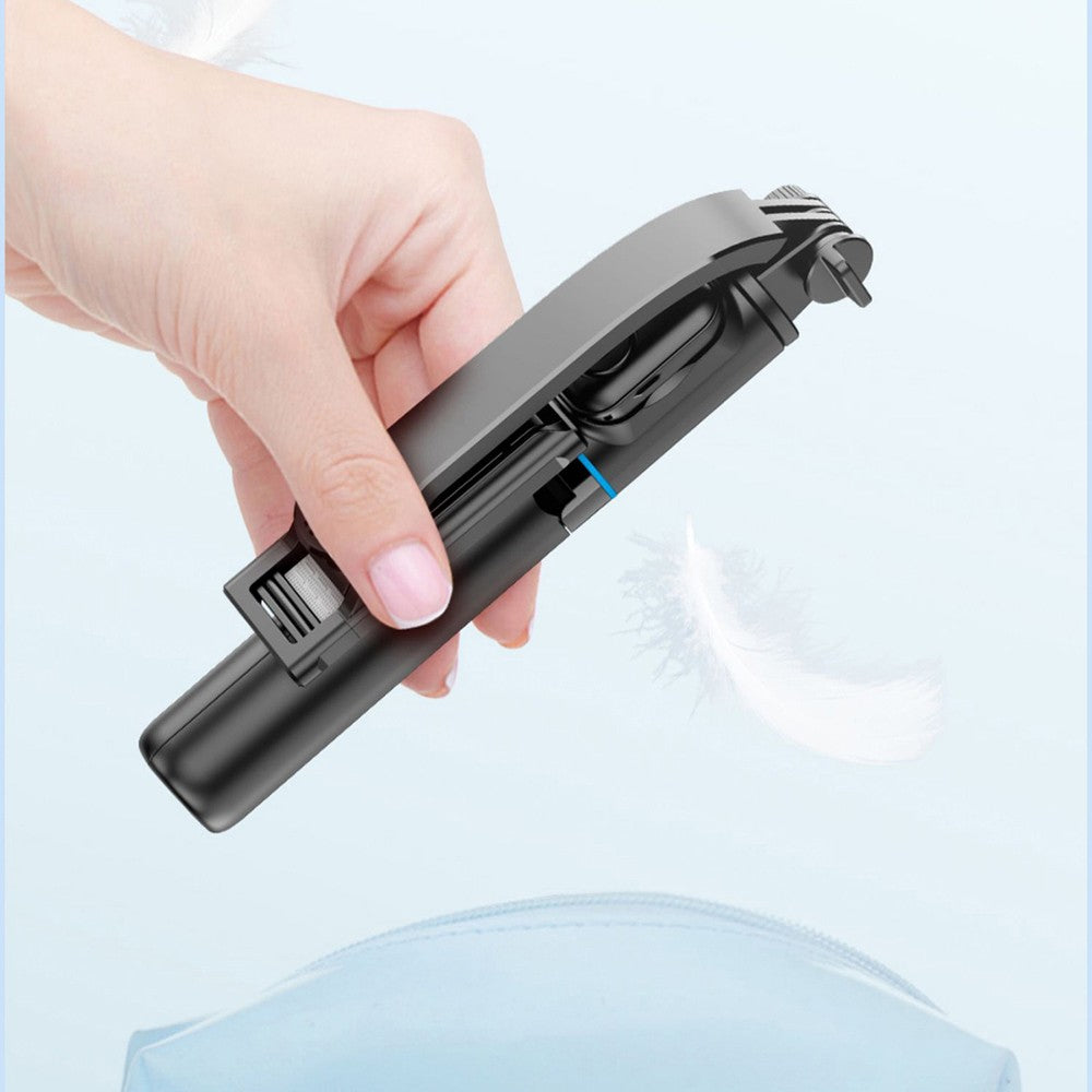 Selfie Stick Dudao F18S 4-in-1 Foldable Tripod Με Τηλεχειριστήριο Μαύρο 6,5x20x4cm | www.lightgear.gr
