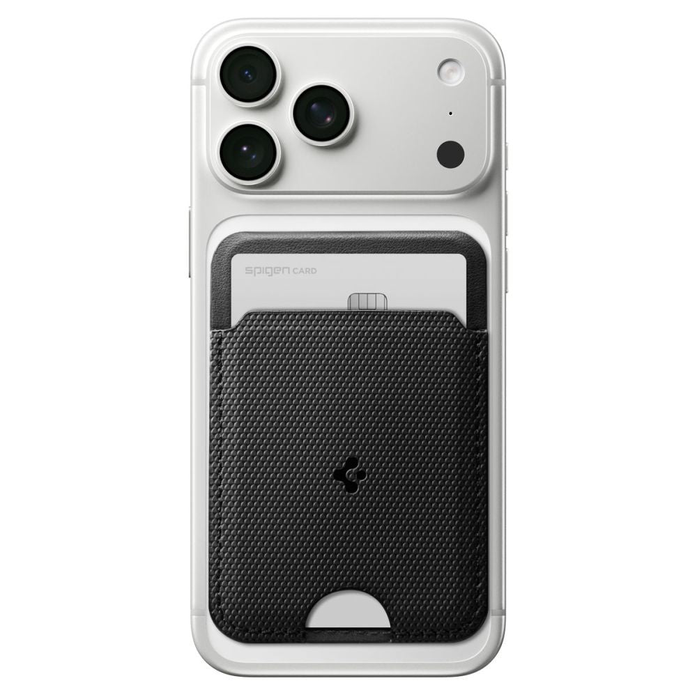 Μαγνητικό Πορτοφόλι Spigen S314-1 MagSafe Black 10x13x2cm | www.lightgear.gr