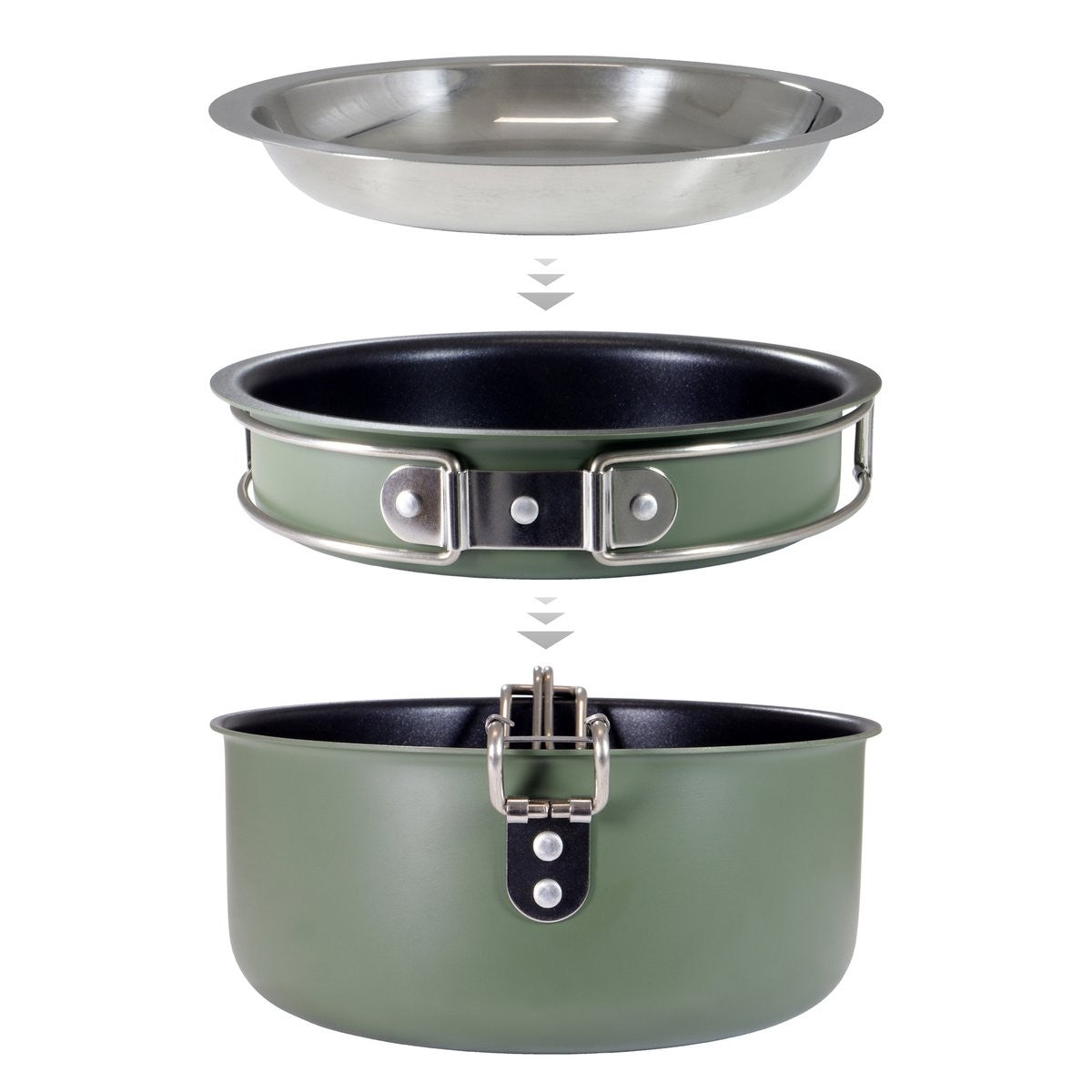 Σετ Μαγειρέματος Origin Outdoors Aluminium Snap-Pack | www.lightgear.gr