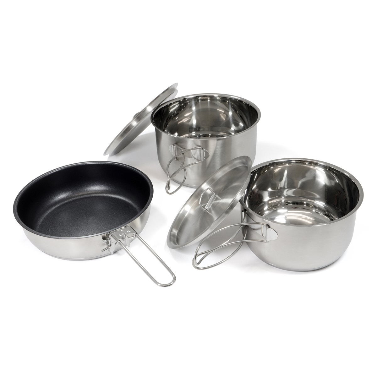 Σετ Μαγειρέματος Ανοξείδωτο Origin Outdoors Non-Stick 5cm | www.lightgear.gr