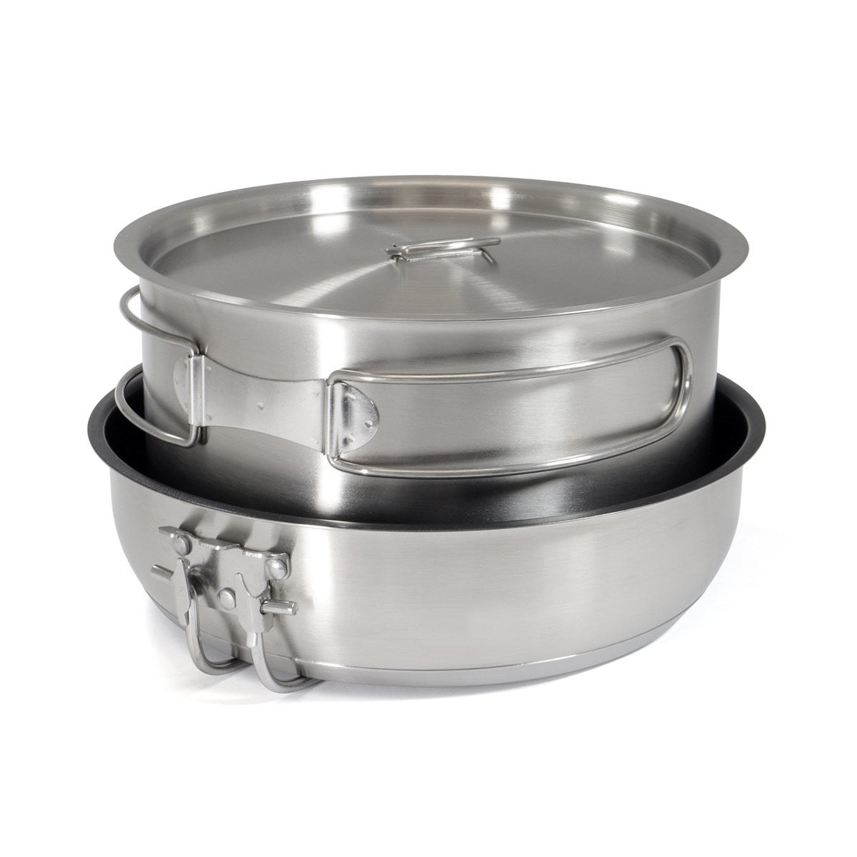 Σετ Μαγειρέματος Ανοξείδωτο Origin Outdoors Non-Stick 5cm | www.lightgear.gr