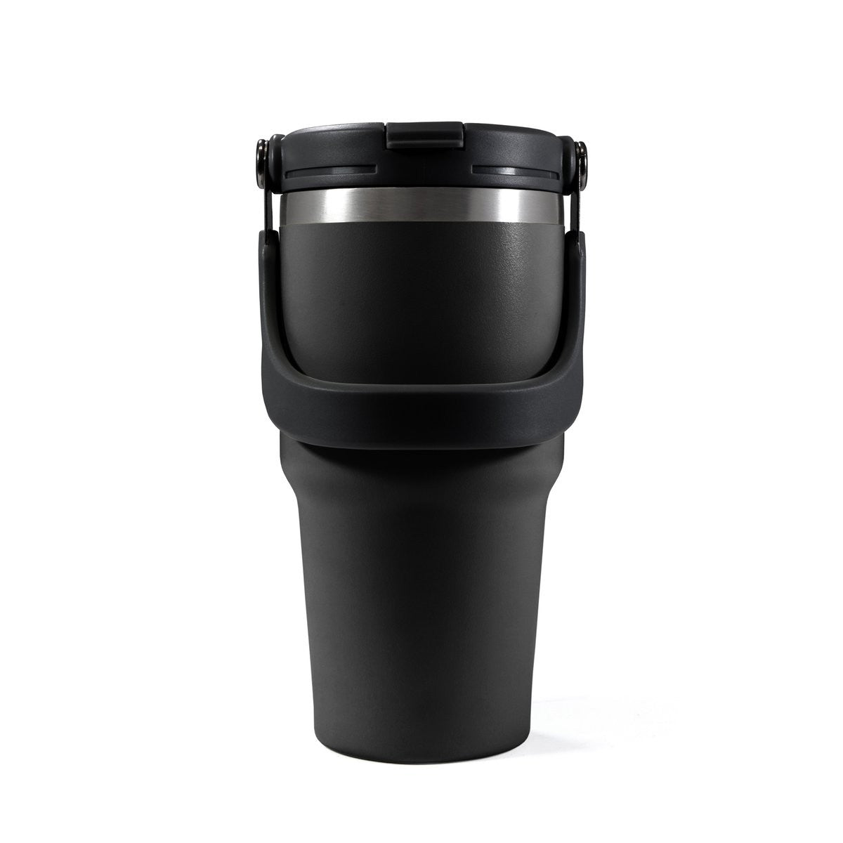Ανοξείδωτη Κούπα Θερμός Basic Nature 0.6lt Μαύρο | www.lightgear.gr