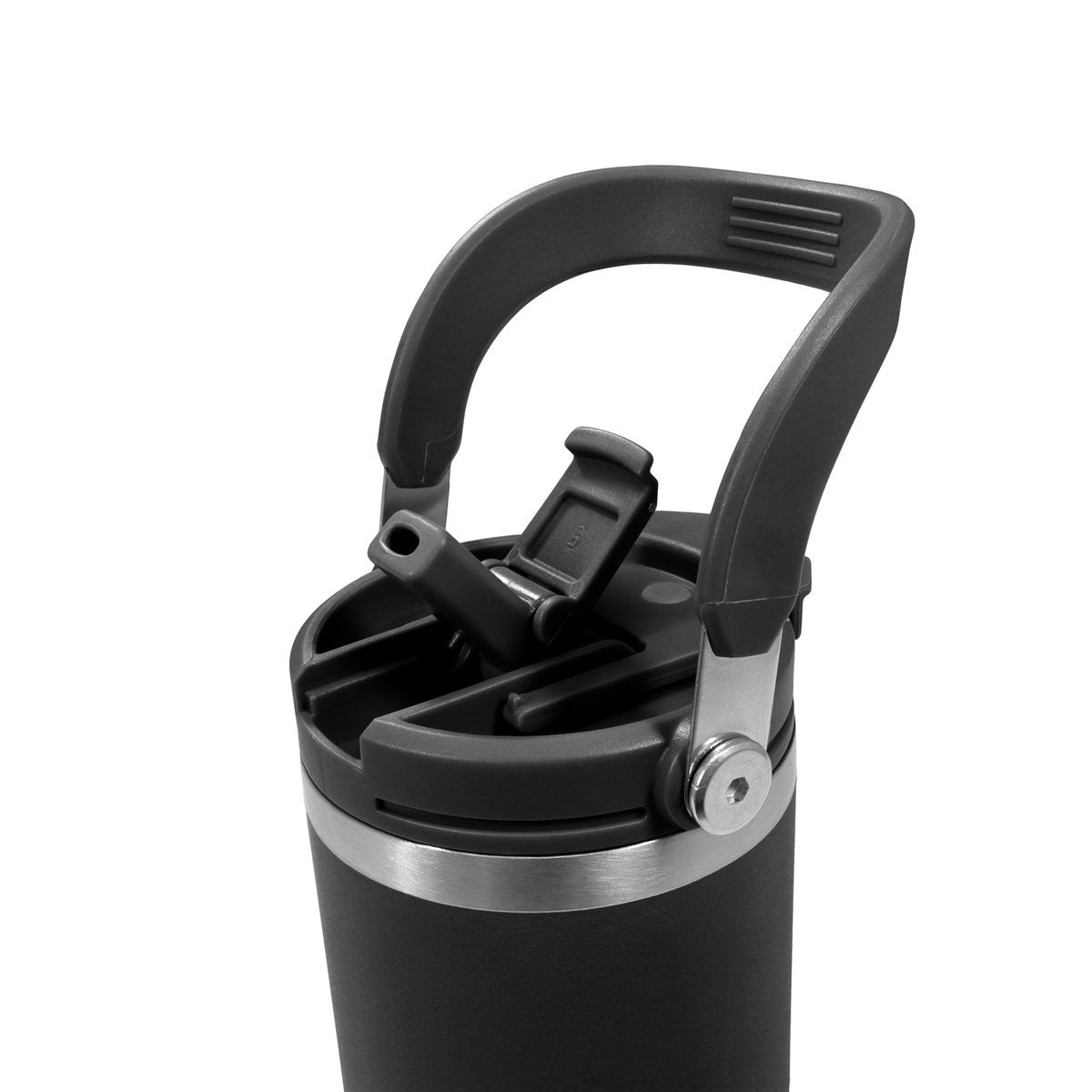 Ανοξείδωτη Κούπα Θερμός Basic Nature 0.6lt Μαύρο | www.lightgear.gr