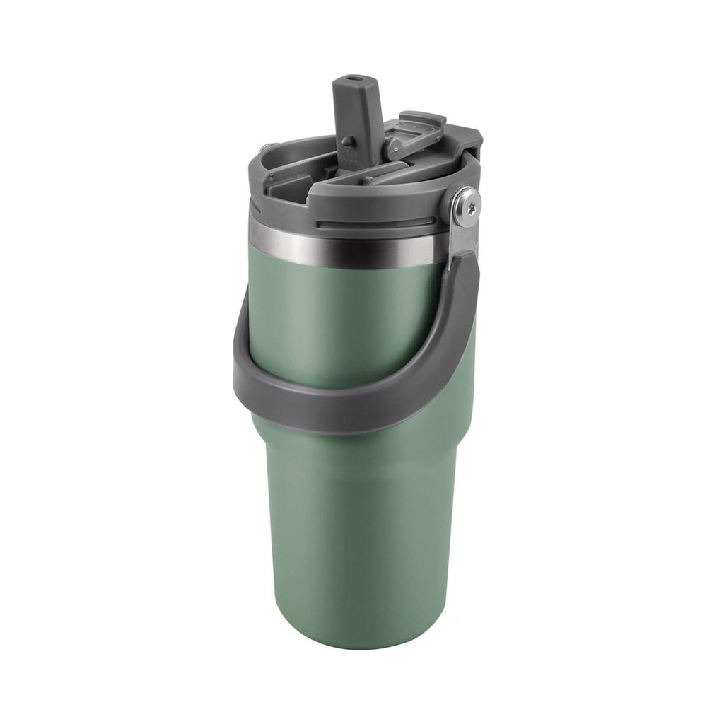 Ανοξείδωτη Κούπα Θερμός Basic Nature 0,6lt Πράσινο | www.lightgear.gr