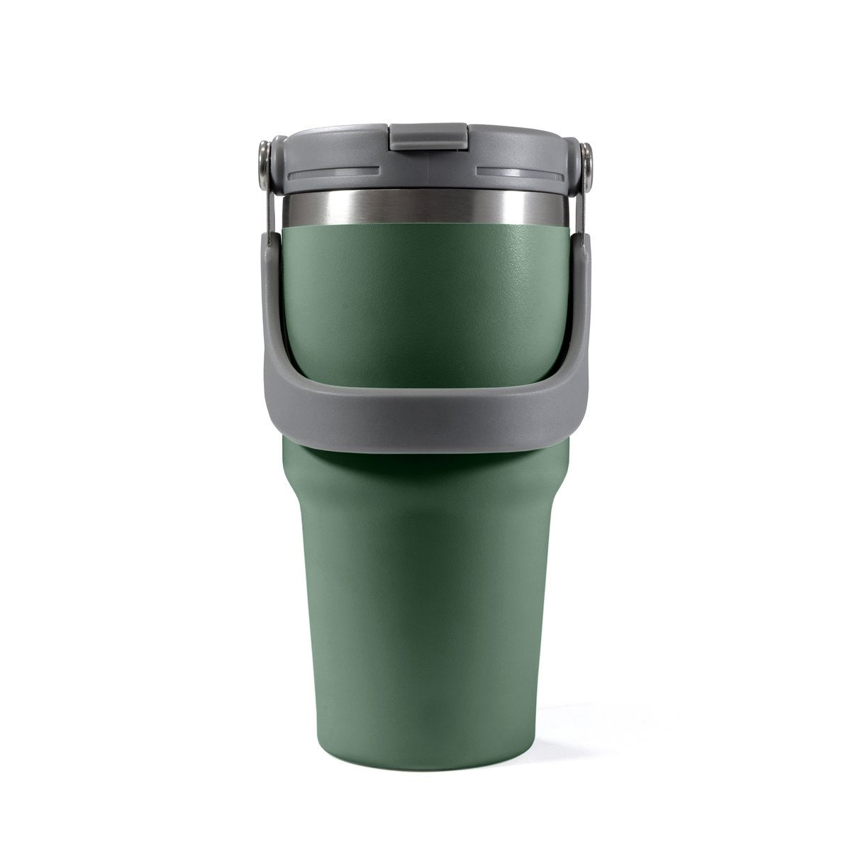 Ανοξείδωτη Κούπα Θερμός Basic Nature 0,6lt Πράσινο | www.lightgear.gr