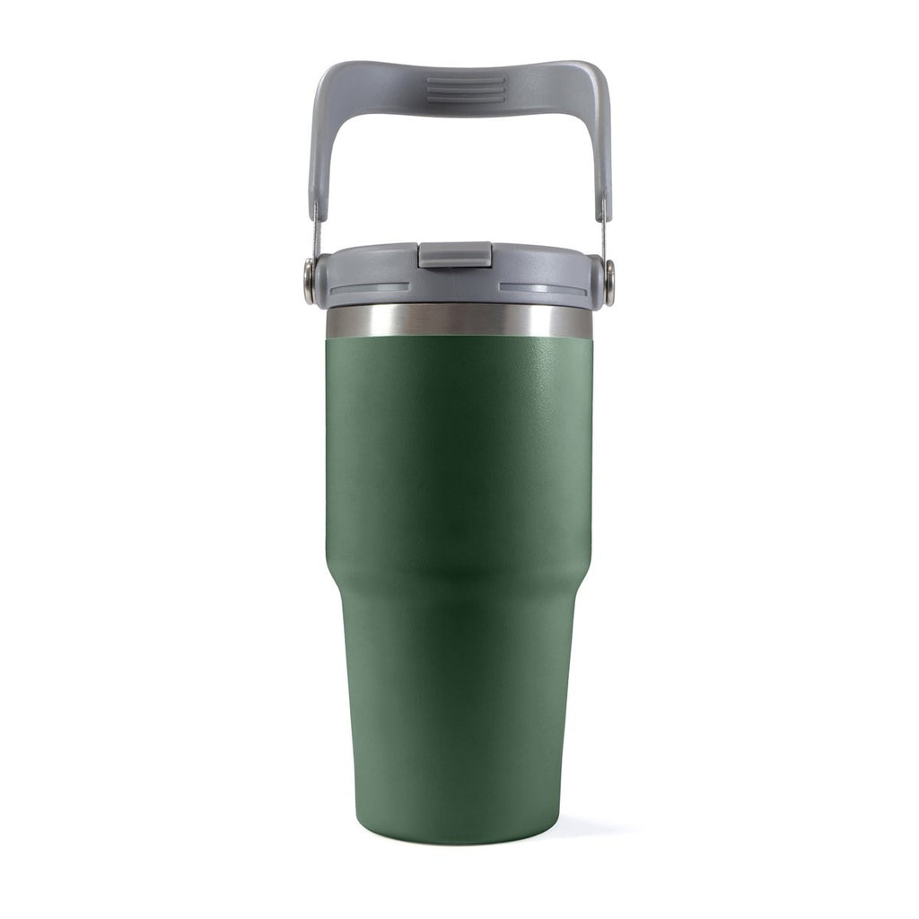 Ανοξείδωτη Κούπα Θερμός Basic Nature 0,6lt Πράσινο | www.lightgear.gr