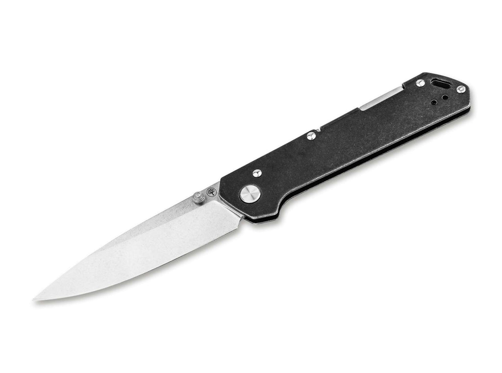 Σουγιάς Boker Manufaktur Solingen Kihon Bifold MagnaCut Stainless Steel Backlock Silver 8.1cm | www.lightgear.gr