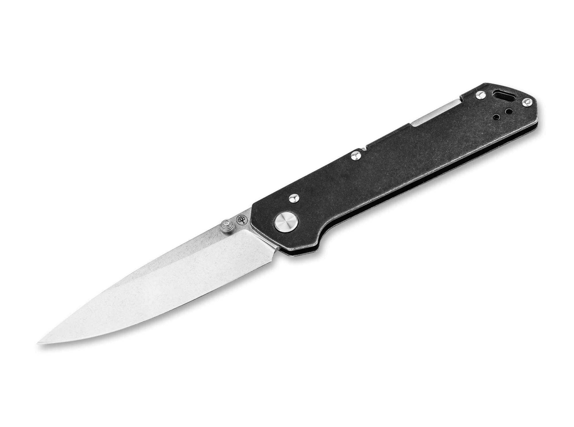 Σουγιάς Boker Manufaktur Solingen Kihon Bifold MagnaCut Stainless Steel Backlock Silver 8.1cm | www.lightgear.gr