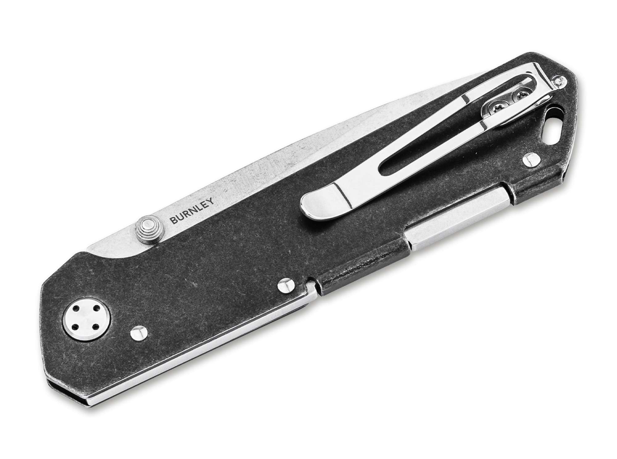 Σουγιάς Boker Manufaktur Solingen Kihon Bifold MagnaCut Stainless Steel Backlock Silver 8.1cm | www.lightgear.gr