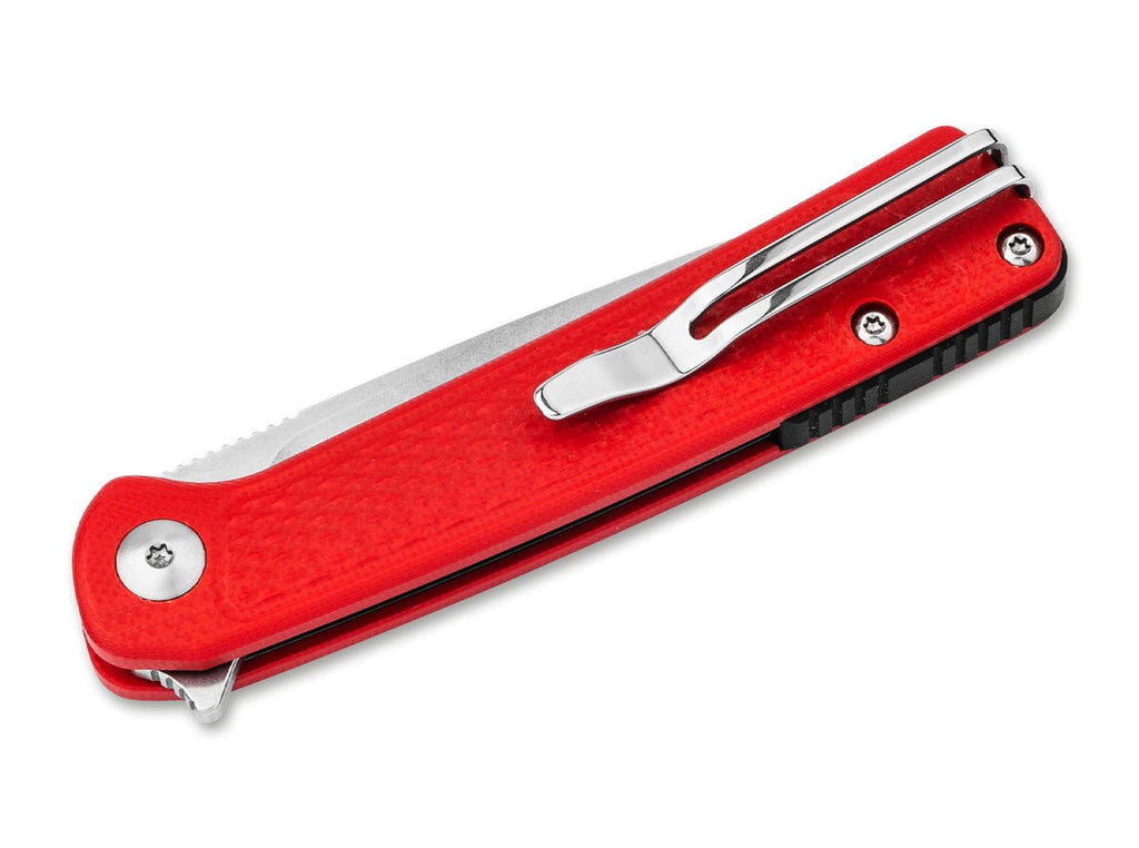 Σουγιάς Boker Plus Fire Anti 4116 Polypropylene Red 16.9cm | www.lightgear.gr