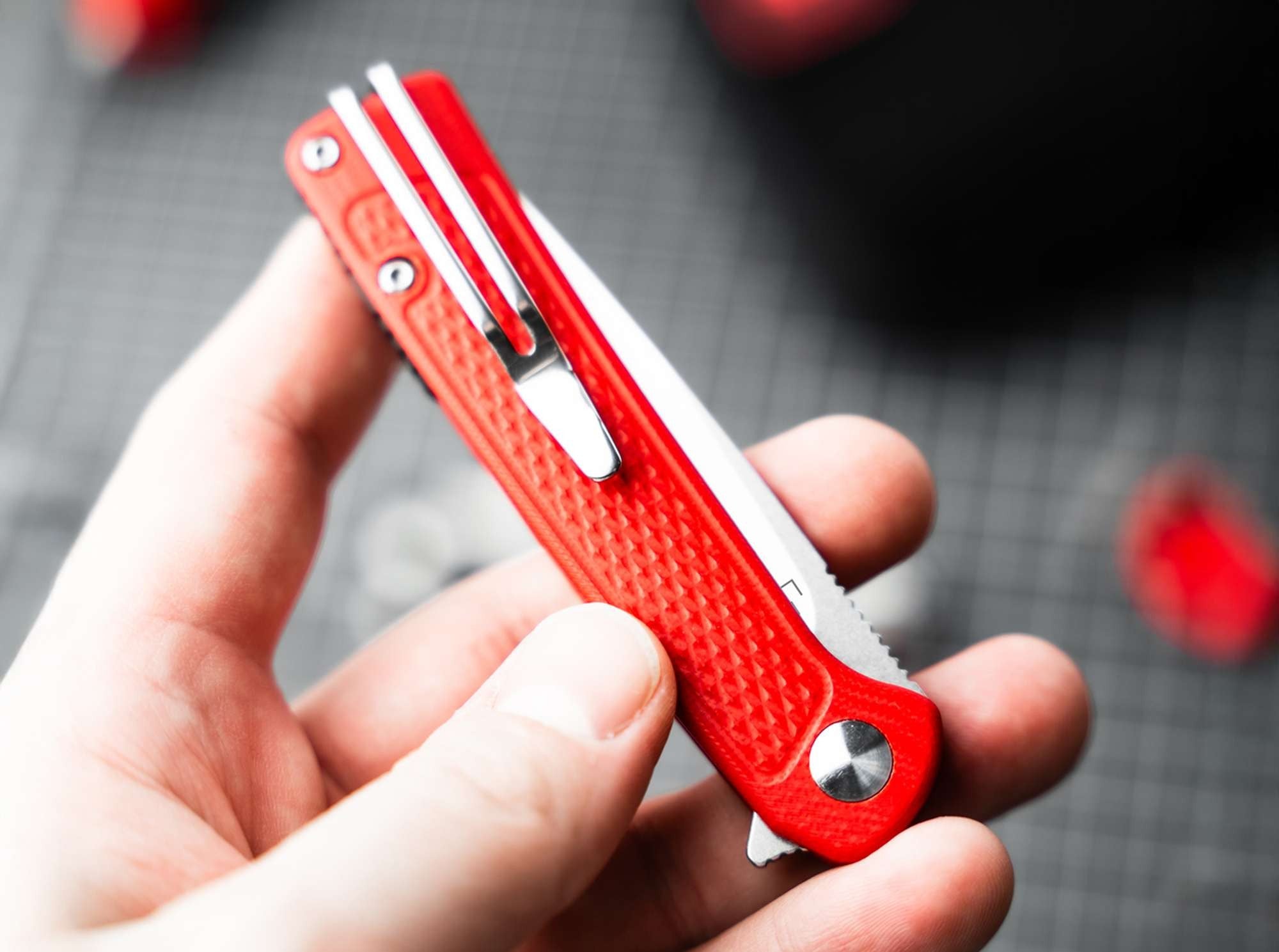 Σουγιάς Boker Plus Fire Anti 4116 Polypropylene Red 16.9cm | www.lightgear.gr