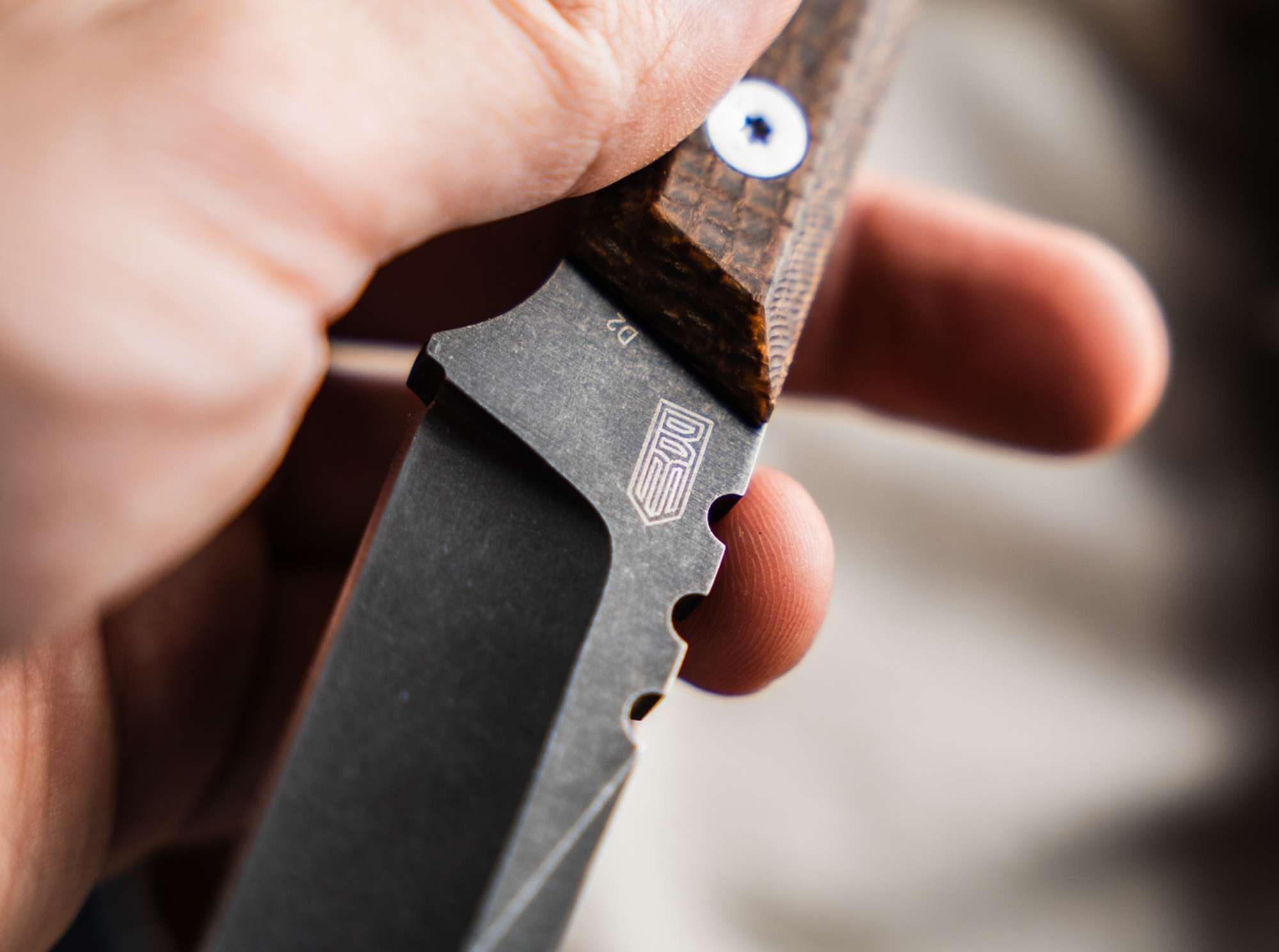 Μαχαίρι Boker Plus Thicker Clipper D2 Micarta Καφέ Μαύρη Λεπίδα 15.7cm | www.lightgear.gr