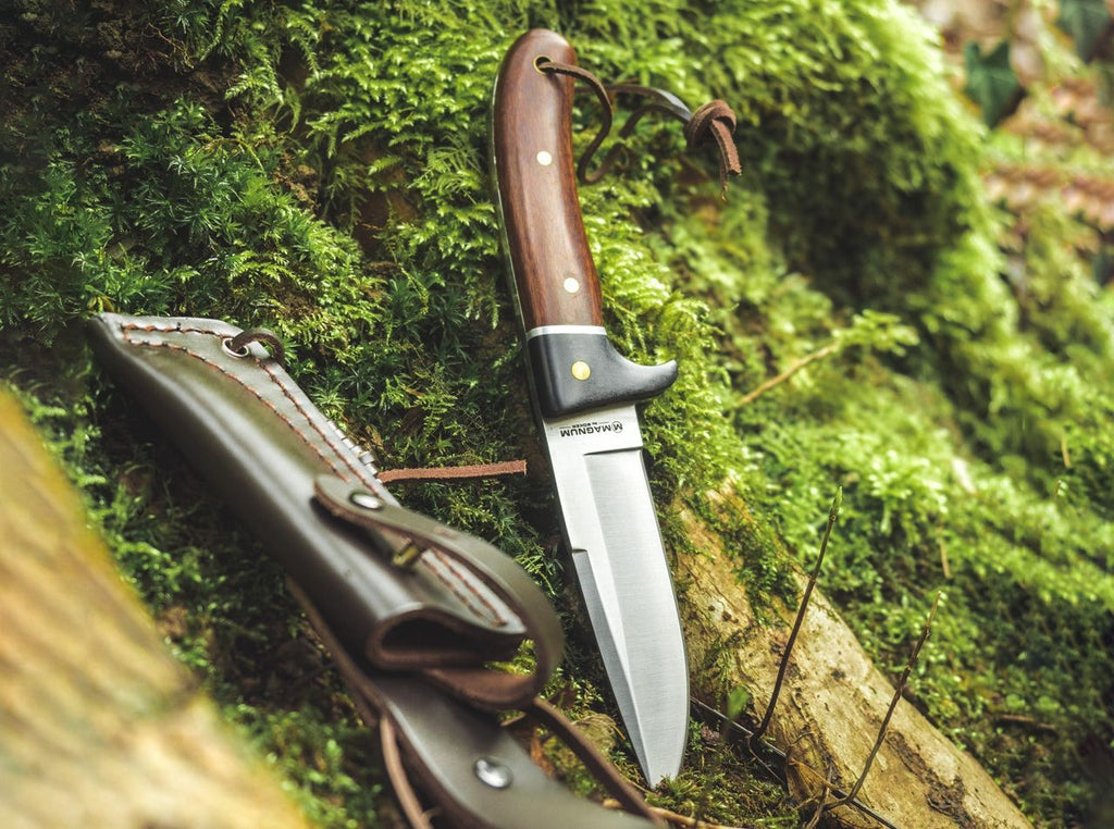 Μαχαίρι Magnum Elk Hunter Special 440A Rosewood Καφέ 22cm | www.lightgear.gr