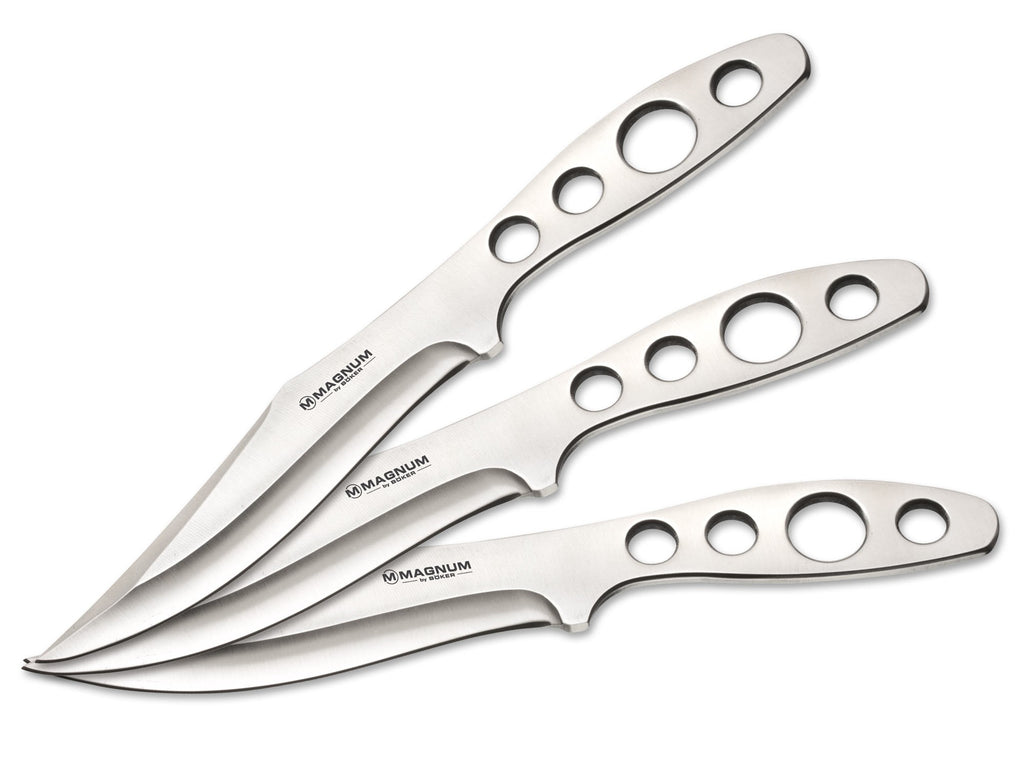 Μαχαίρι Ρίψης Magnum Flying Bowie Ατσάλι 420 Ασημί 26.8cm | www.lightgear.gr