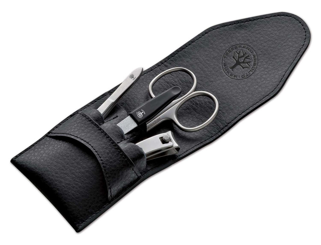 Αξεσουάρ Boker Arbolito Manicure Set Basic L Μαύρο | www.lightgear.gr