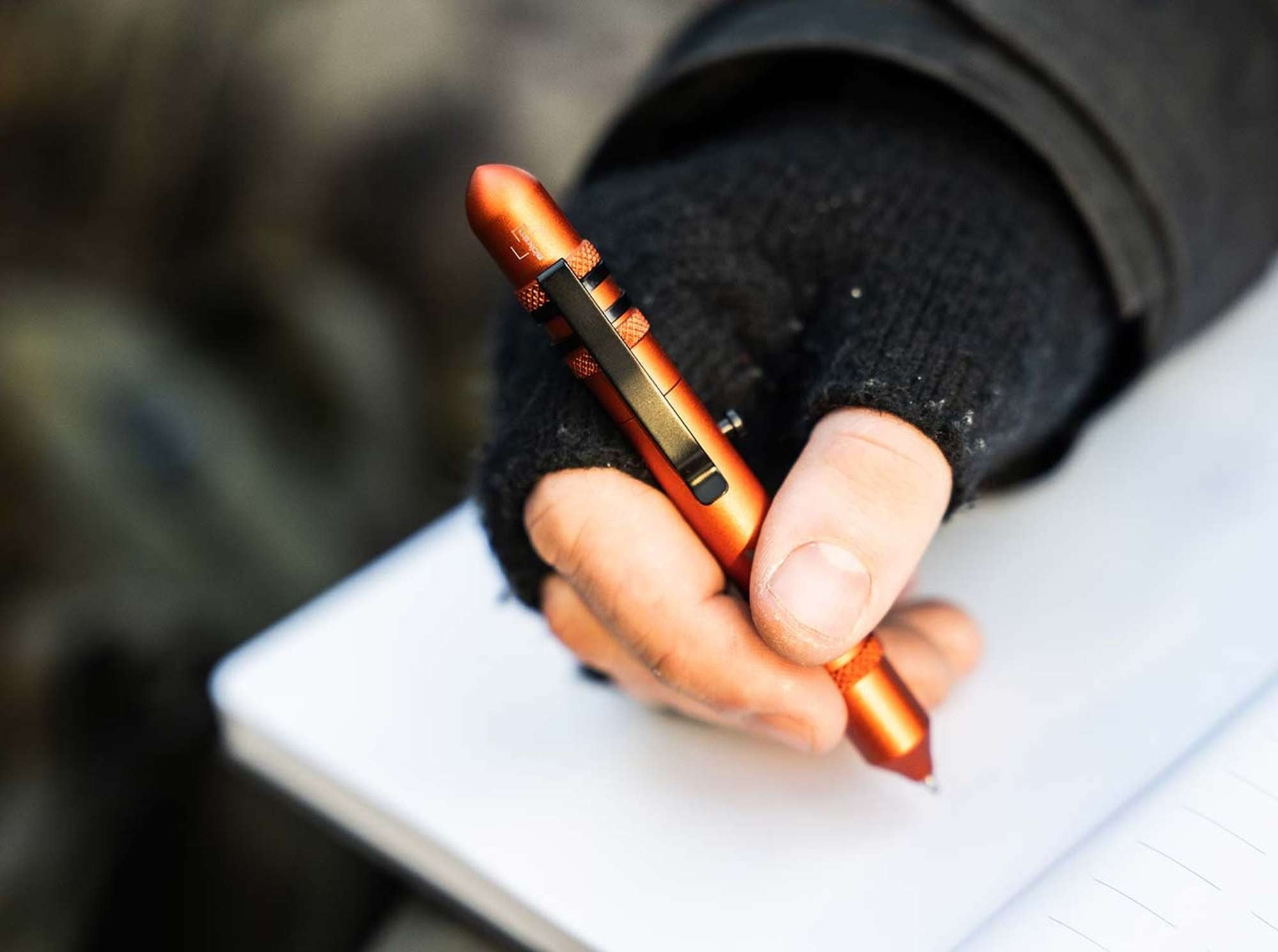 Στυλό Tactical DMAX Bit-Pen Aluminum Orange 11.2cm | www.lightgear.gr