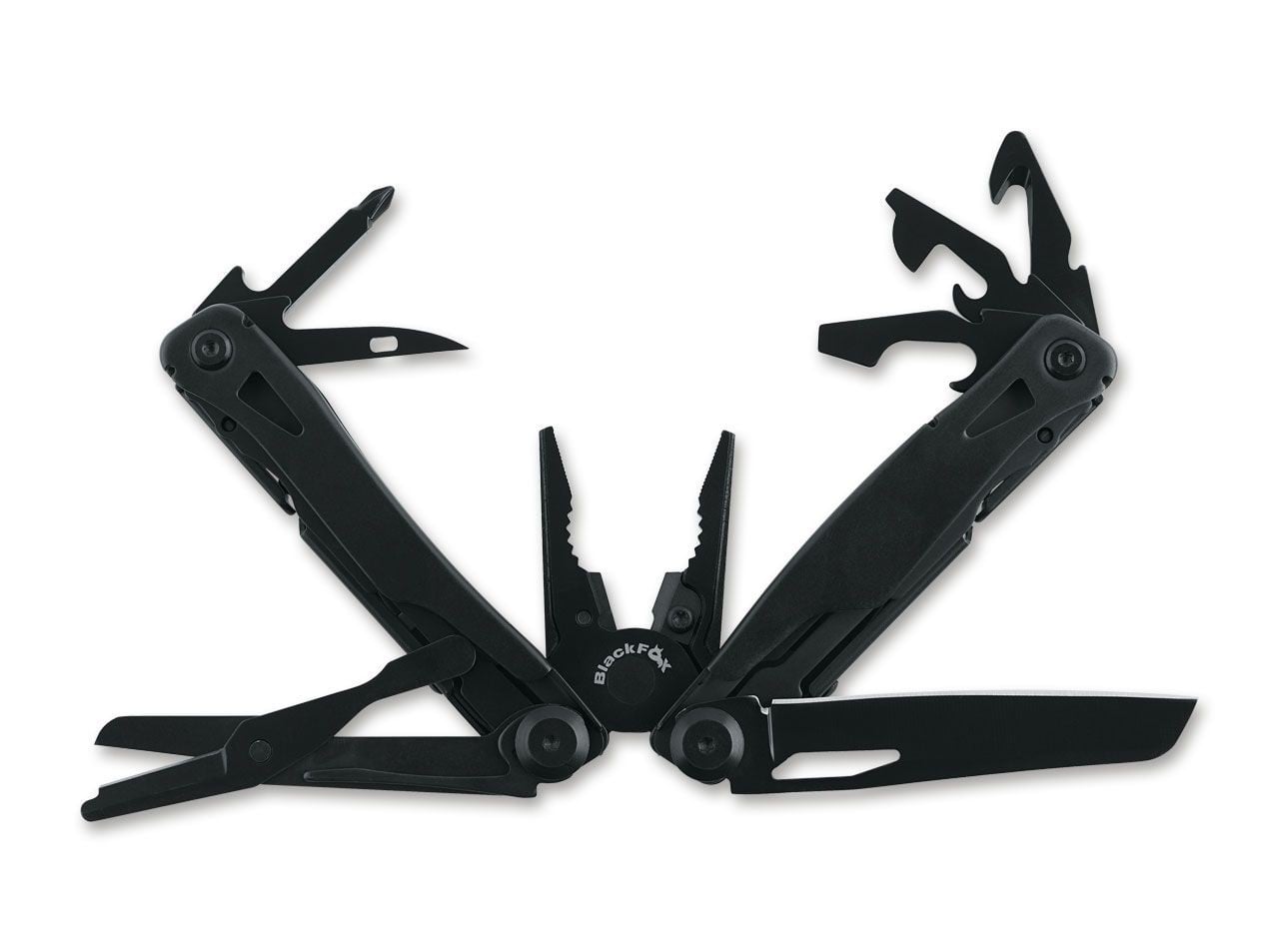Πολυεργαλείο BlackFox Resilience 420 Stainless Steel Μαύρο 17.5cm | www.lightgear.gr
