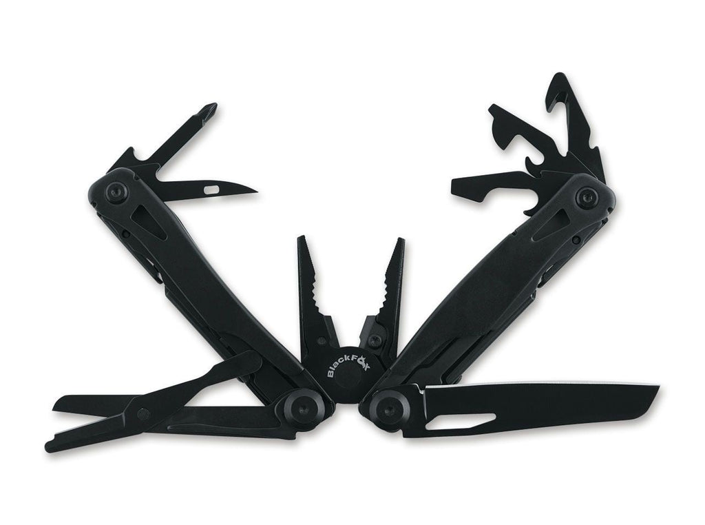 Πολυεργαλείο BlackFox Resilience 420 Stainless Steel Μαύρο 17.5cm | www.lightgear.gr