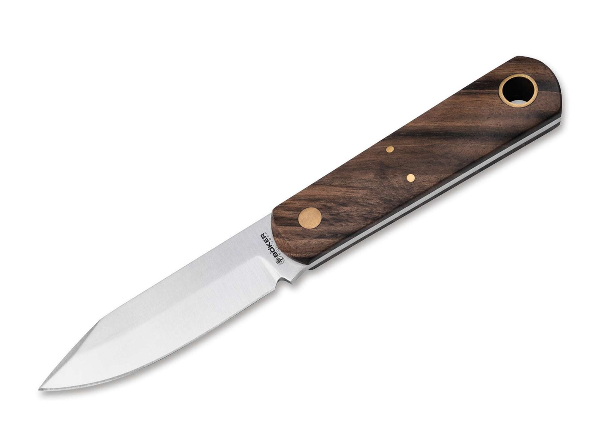 Μαχαίρι Boker Manufaktur Solingen Barlow BFF ABE-L Walnut Wood Brown 15.3cm | www.lightgear.gr