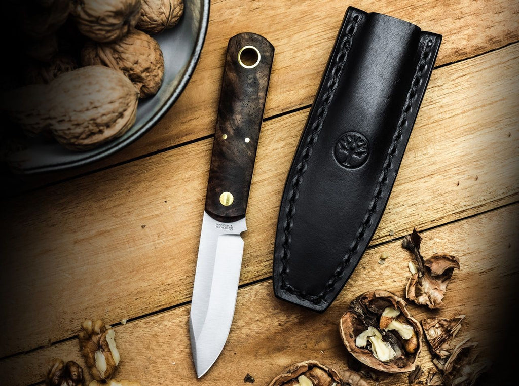 Μαχαίρι Boker Manufaktur Solingen Barlow BFF ABE-L Walnut Wood Brown 15.3cm | www.lightgear.gr