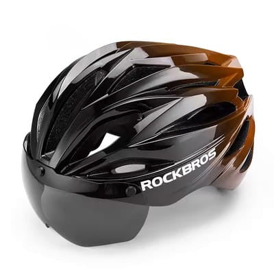 Κράνος Ποδηλάτου Rockbros με Visor και Αποσπώμενα UV Protective Goggles Unisex | www.lightgear.gr