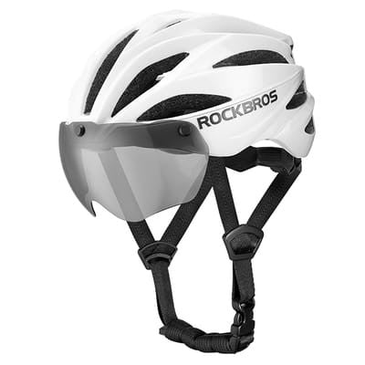 Κράνος Ποδηλάτου Rockbros με Visor και Αποσπώμενα UV Protective Goggles Unisex | www.lightgear.gr