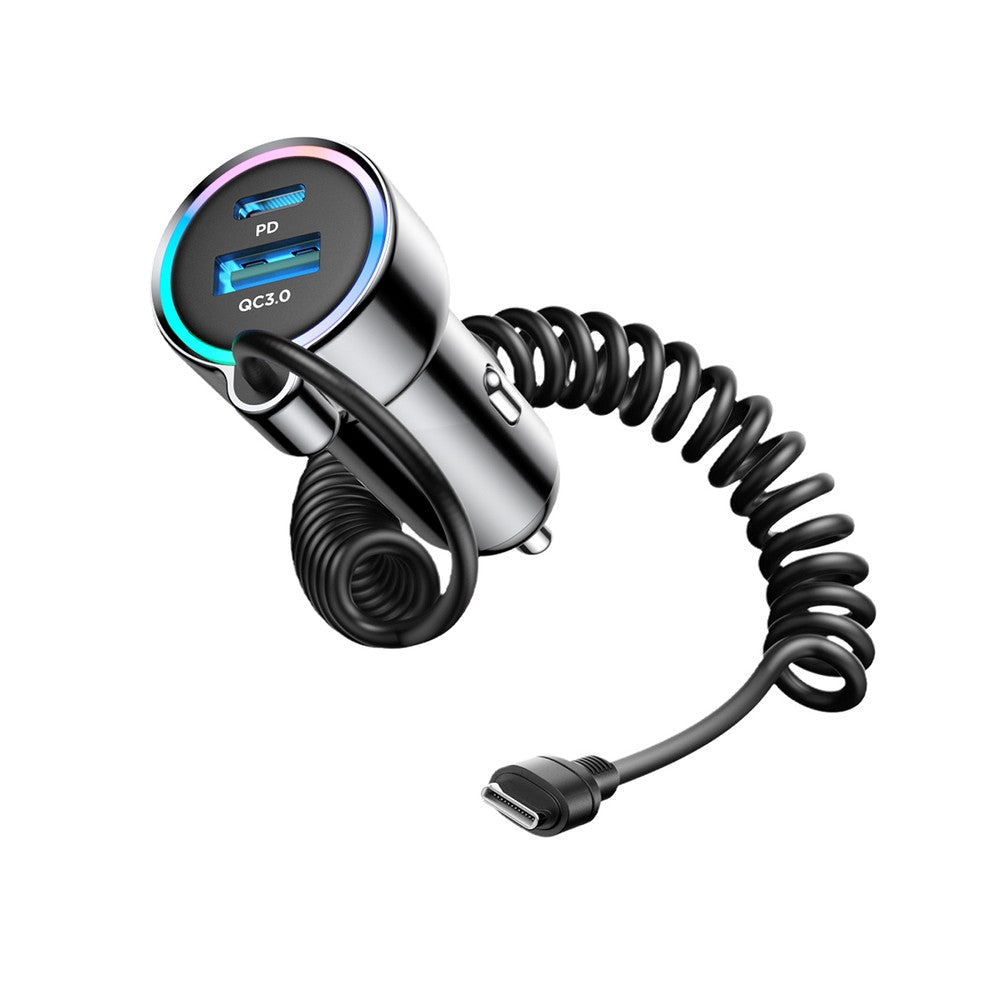 Φορτιστής Αυτοκινήτου Joyroom JR-CL07 72W 3-in-1 Μαύρο | www.lightgear.gr