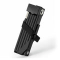 Κλειδαριά Ποδηλάτου Rockbros 32140003001 Foldable Μαύρο Με Κλειδί 88cm | www.lightgear.gr