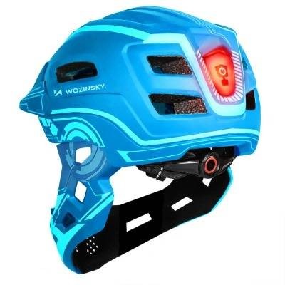 Παιδικό Κράνος Ποδηλάτου Full Face Wozinsky S Blue | www.lightgear.gr