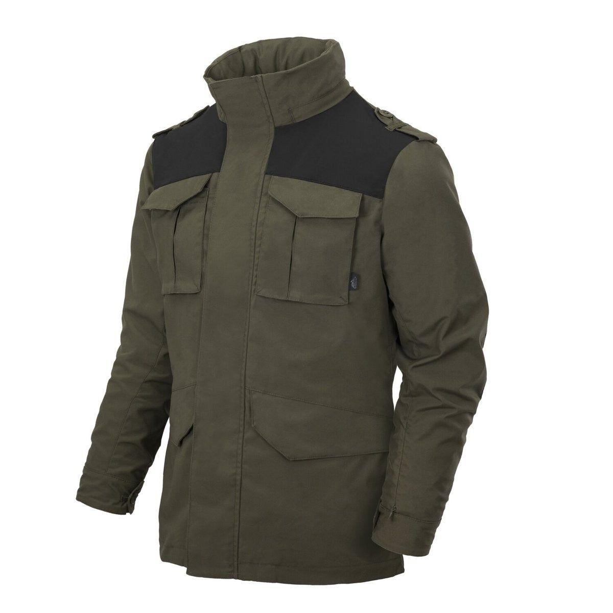 Jacket M65 Covert Helikon-Tex Law Enforcement Taiga Πράσινο Μαύρο | www.lightgear.gr